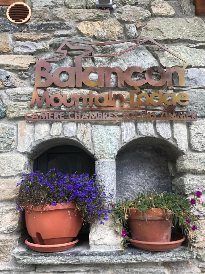 B&B Balancon Mountain Lodge Torgnon Εξωτερικό φωτογραφία